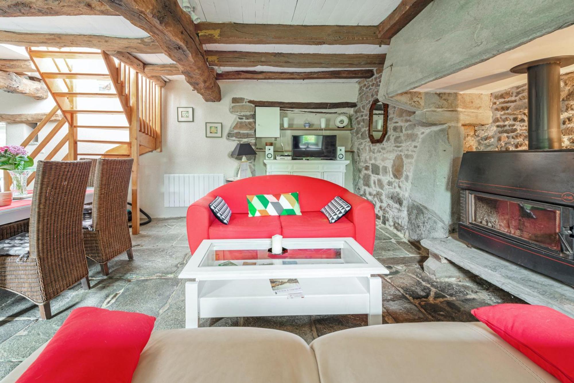 Maison Cosy Vue Mer A Guimaec エクステリア 写真