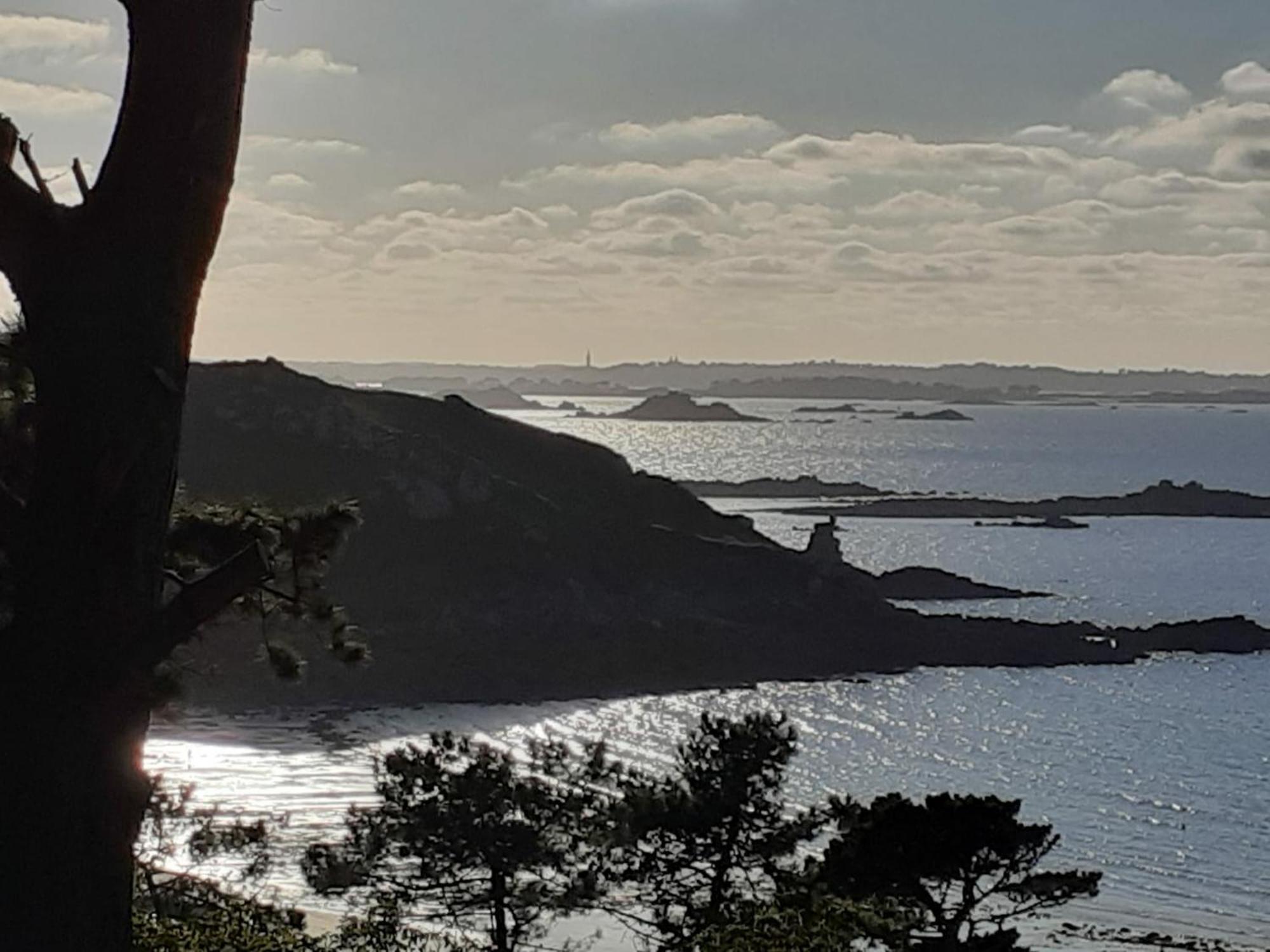 Maison Cosy Vue Mer A Guimaec エクステリア 写真